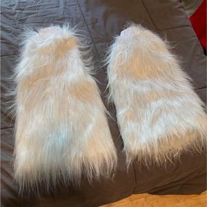 Fuzzy Festival Leg Warmers